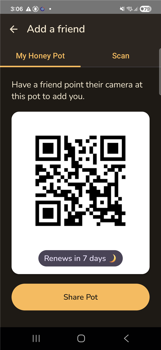 Add a friend screenshot