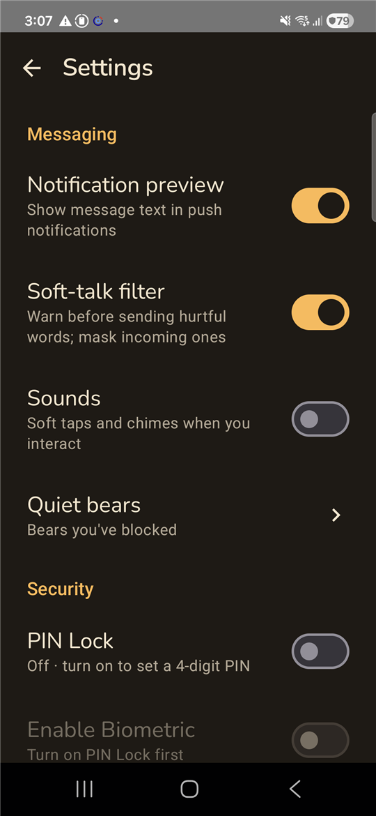 Keep things safe screenshot